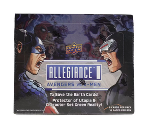 Upper Deck Marvel Allegiance: Avengers VS X-Men (2023) - Hobby Box