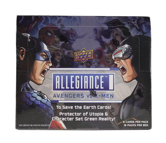 Upper Deck Marvel Allegiance: Avengers VS X-Men (2023) - Hobby Box