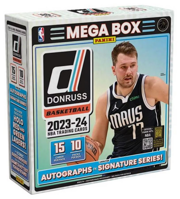 2023-24 Panini Donruss NBA Basketball cards - Mega Box