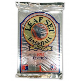 1992 Leaf Series 1 MLB Baseball cards - Retail Pack