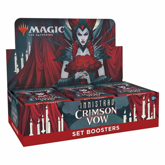 Magic: The Gathering Innistrad: Crimson Vow - Set Booster Box (30ct)