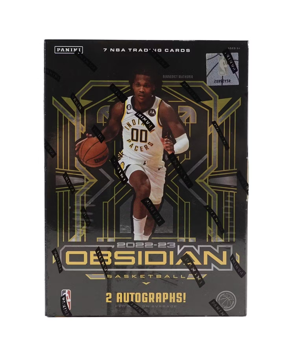 202223 Panini Obsidian NBA Basketball cards Hobby Box The Traders