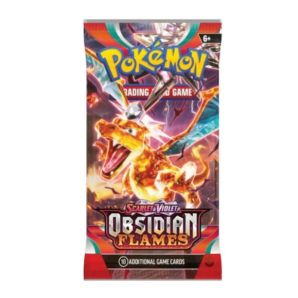 Pokemon Scarlet & Violet: Obsidian Flames - Booster Pack