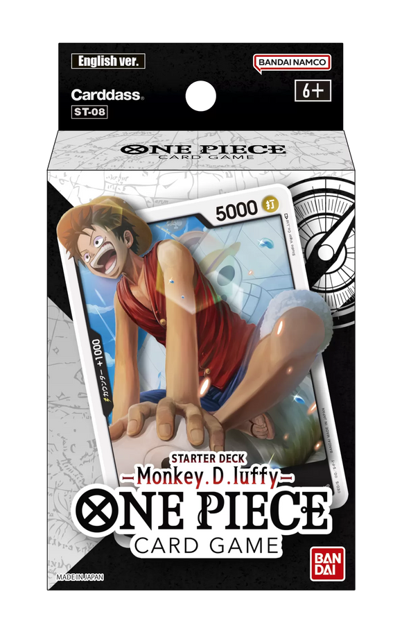One Piece TCG Monkey D. Luffy (ST-08) - Black Starter Deck