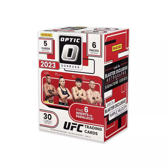 2023 Panini Donruss Optic UFC MMA cards - Blaster Box