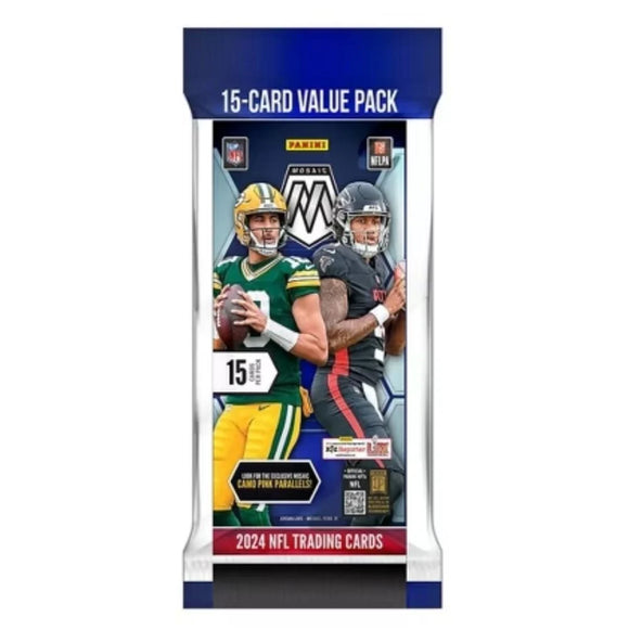2024 Panini Mosaic NFL Football - Cello/Fat/Value Pack