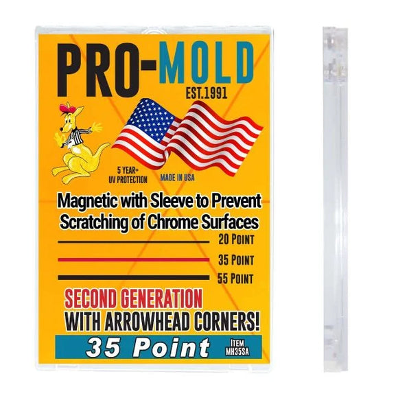 magnetic card holder that fits penny sleeve Pro-Mold Magnetic Card Holder w/ Penny Sleeve 35pt – The Traders Australia