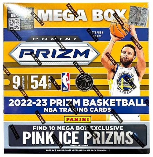 2022-23 Panini Prizm NBA Basketball cards - Mega Box