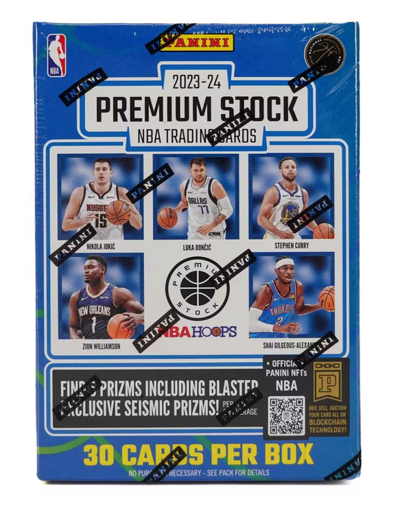 2023-24 Panini Premium Stock NBA Basketball cards - Blaster Box