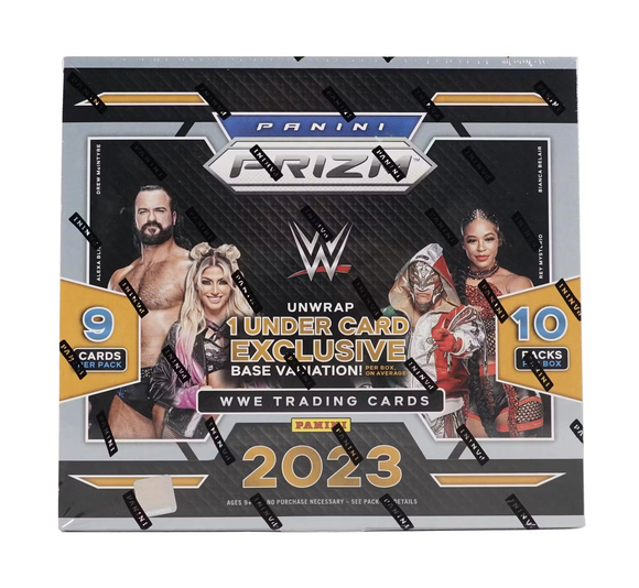 2023 Panini Prizm WWE Under Card Wrestling trading cards - Hobby Box