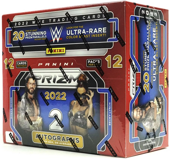 2022 Panini Prizm WWE Wrestling trading cards - Hobby Box