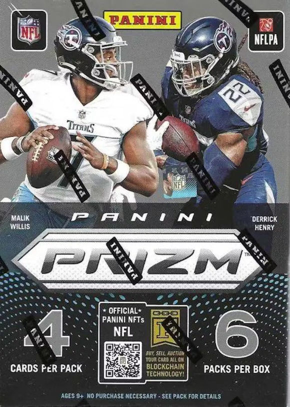 2022 Panini Prizm NFL Football cards - Blaster Box