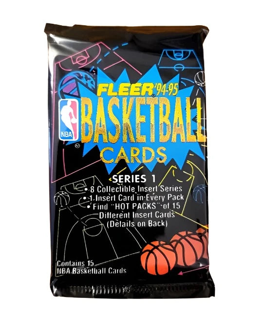 1994-95 Fleer Series 1 NBA Basketball - Hobby Pack