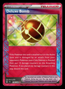 Deluxe Bomb Trainer - Pokemon Stellar Crown Holo Pink ACE SPEC Rare #134/142