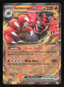 Incineroar EX - Pokemon Temporal Forces Holo Foil Double Rare #034/162