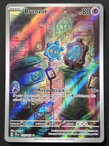 Bronzor - Pokemon Temporal Forces FULL ART Holo Illustration Rare #170/162