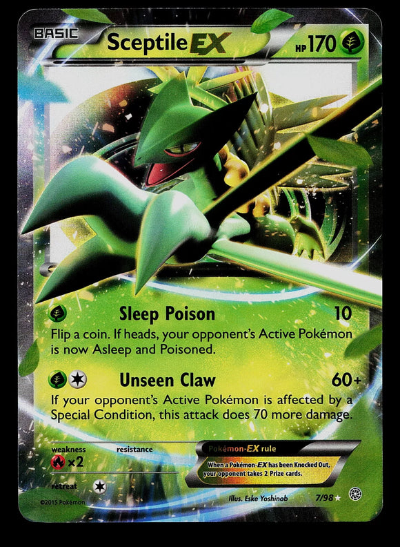 Sceptile EX - Pokemon Ancient Origins Holo Ultra Rare #7/98