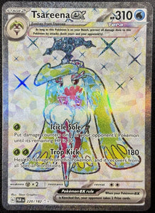 Tsareena EX - Pokemon Paradox Rift FULL ART Holo Foil Ultra Rare #220/182