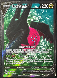Regidrago V - Pokemon Silver Tempest FULL ART Holo Foil Ultra Rare #183/195