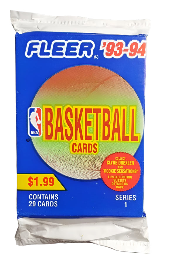 1993-94 Fleer Series 1 NBA Basketball - umbo Pack