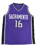 Peja Stojakovic Autographed Replica Sacramento Kings Basketball Jersey w/ COA