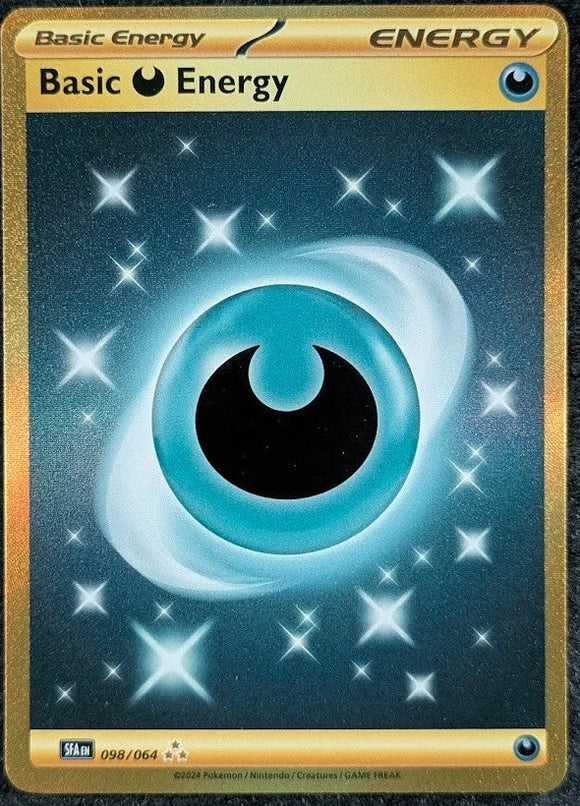 Darkness Energy - Pokemon Shrouded Fable FULL ART GOLD Holo Hyper Rare #098/064