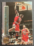 Michael Jordan - 1996-97 Topps Stadium Club Shining Moments Insert #SM2