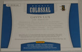 Gavin Lux RC #/99 - 2020 Panini National Treasures MLB Rookie Colossal Material #RCM-GL