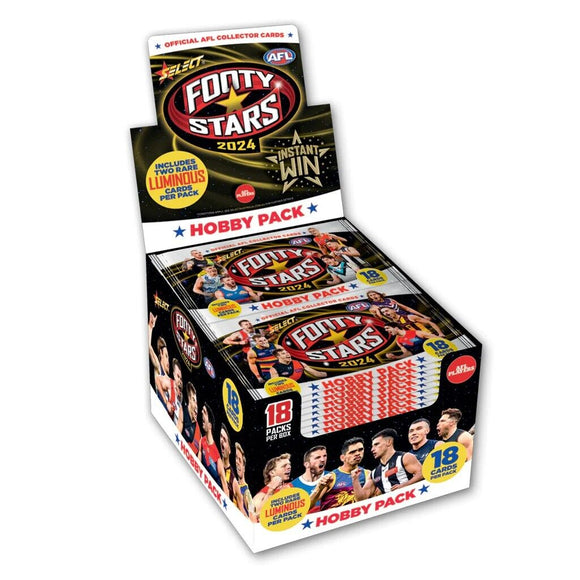 2024 Select Footy Stars AFL cards - Hobby Box (18ct)