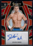 Julius Creed #/99 - 2024 Panini Select WWE Wrestlng Signature Selections RED Prizm #SL-JCD