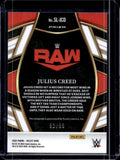 Julius Creed #/99 - 2024 Panini Select WWE Wrestlng Signature Selections RED Prizm #SL-JCD