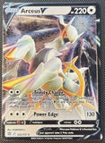 Arceus V - Pokemon Brilliant Stars Holo Foil METAL PROMO #122/172