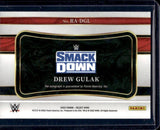 Drew Gulak - 2022 Panini Select WWE Wrestling Ringside Action Signatures #RA-DGL