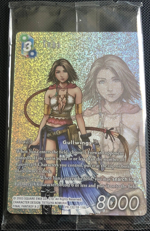 Yuna PR-132/19-118L - Final Fantasy Opus XIX From Nightmares SEALED PROMO