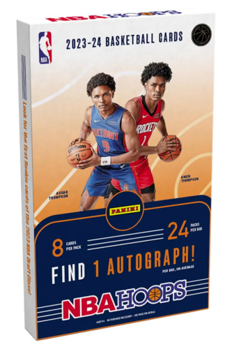 2023-24 Panini Hoops NBA Basketball cards - Hobby Box