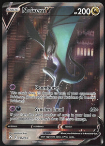 Noivern V - Pokemon Evolving Skies FULL ALT ART Holo Foil Ultra Rare #196/203