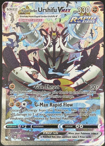 Rapid Strike Urshifu VMAX - Pokemon Battle Styles FULL ALT ART Secret Rare #170/163