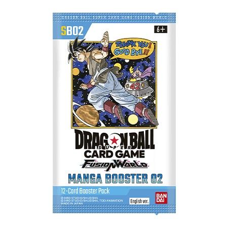 Dragon Ball Super TCG Fusion World Manga SB02 - Booster Pack