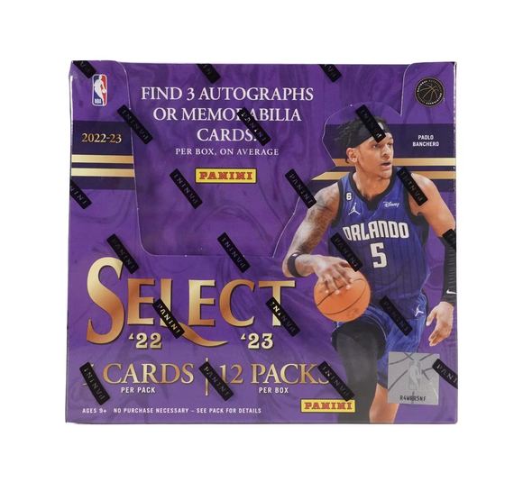 2022-23 Panini Select NBA Basketball cards - Hobby Box