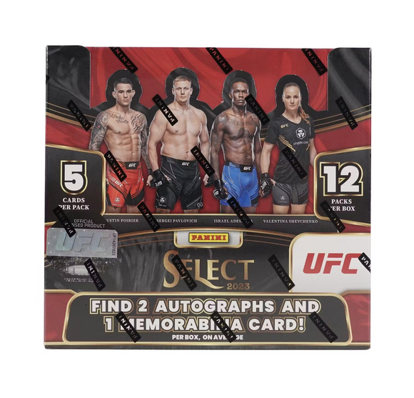 2023 Panini Select UFC MMA cards - Hobby Box