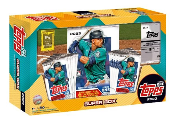 2023 Topps Series 1 MLB Baseball cards - Super Box
