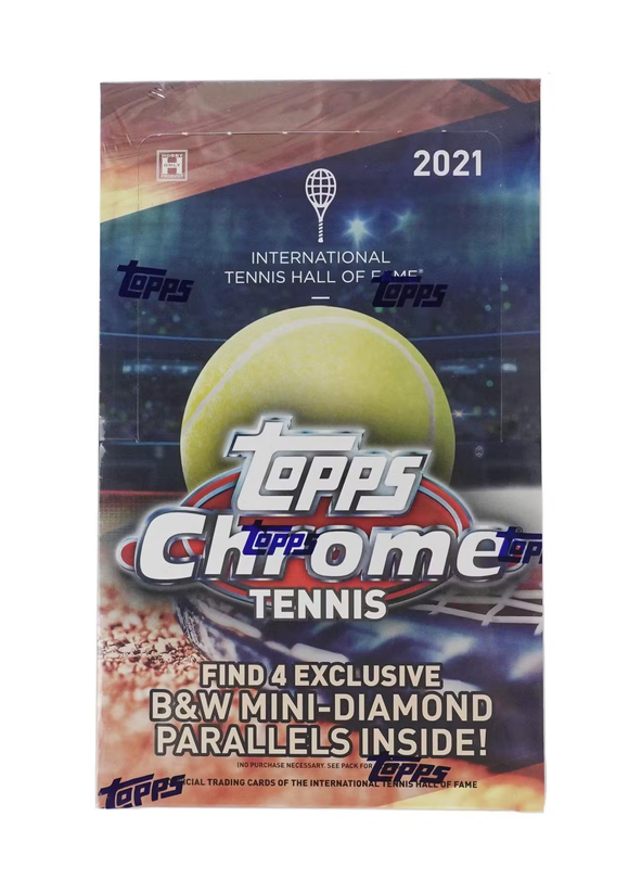 2021 Topps Chrome Tennis - Hobby LITE Box