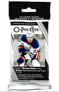 2023-24 Upper Deck O-Pee-Chee NHL Hockey - Cello/Fat/Value Pack