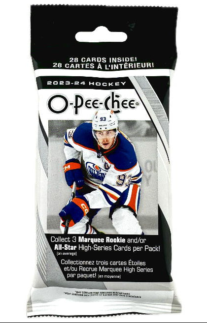 2023-24 Upper Deck O-Pee-Chee NHL Hockey - Cello/Fat/Value Pack