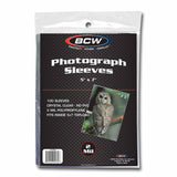 BCW 5"x7" Photo Penny Sleeves (100ct)