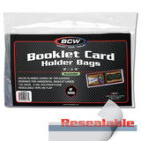 BCW Resealable Bag for Booklet (Horizontal) Toploader (100ct)