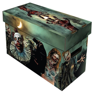 BCW Short Comic Cardboard Storage Box w/ Lid Zombies