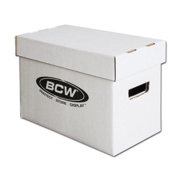 BCW Short Comic Cardboard Storage Box w/ Lid