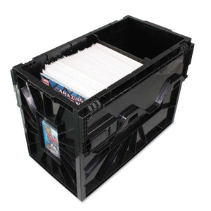 BCW Short Comic Book Plastic Storage Bin - Black