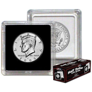 BCW Coin Snap 2"x2" - US Half Dollar (30.6mm)